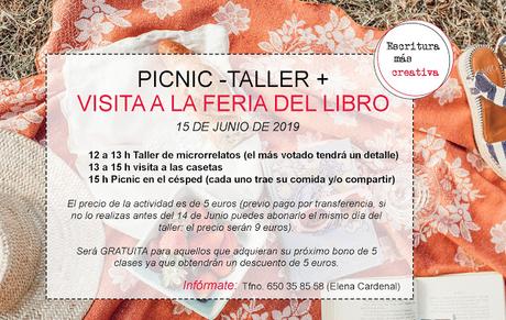 Picnic-Taller de microrrelatos + Feria del Libro