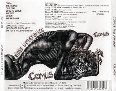 Comus - First Utterance (1971)