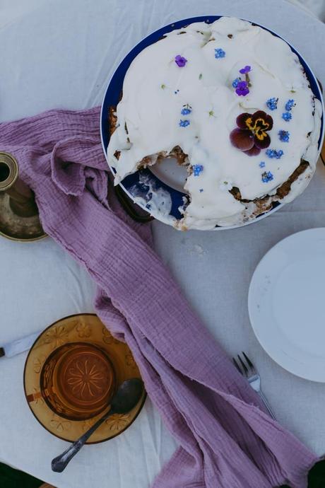 Tarta colibrí o hummingbird cake