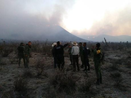 Se registra nuevo incendio ahora en el municipio de Charcas