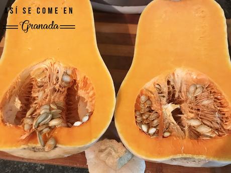 Calabaza con cebolla. Juego de blogueros 2.0