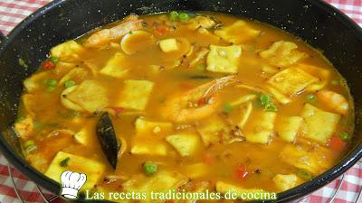 Receta de gazpacho de marisco muy fácil y sabroso