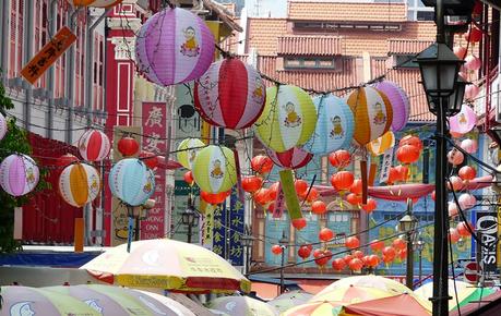 zona Chinatown en Singapur