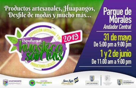 Realizarán Expo Huasteca en el Parque Morales