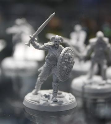 Figuras de The Elder Scrolls: Call to Arms en UK Games Expo 2019