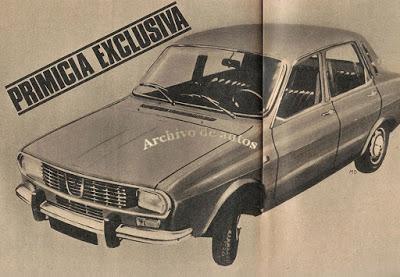 Avances sobre el Renault 12