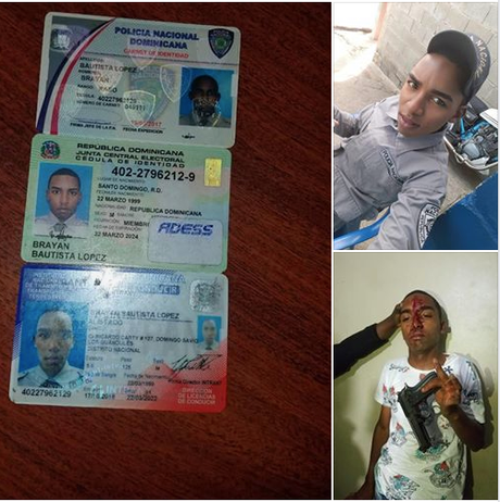 Apresan policía cuando atracaba varias personas en Los Mina.