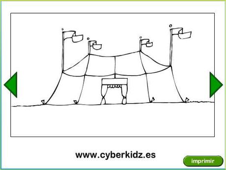 Dibujar y colorear con Cyberkidz