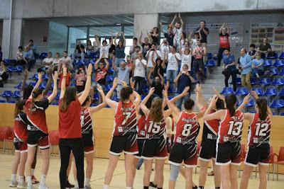 Galería de emociones del GEiEG Uni Girona-CTEIB (fase de ascenso a Liga Femenina 2)