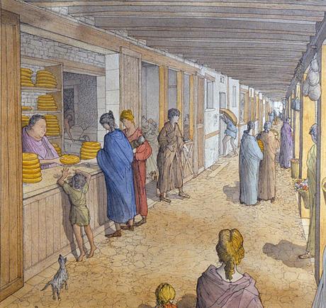 Macellum, el mercado en la antigua Roma