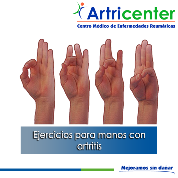 Artricenter: Ejercicios para manos con artritis