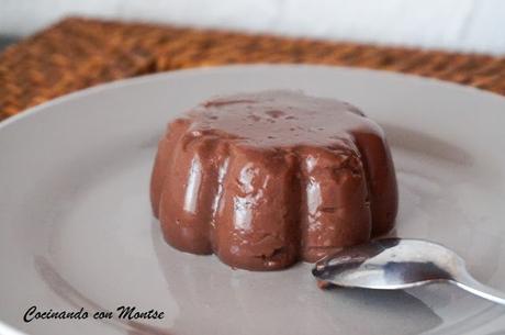 Flan de chocolate sin horno Flan de chocolate sin horno