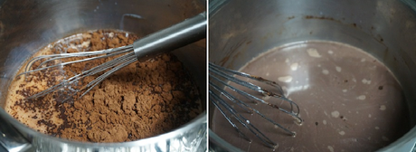 Flan de chocolate sin horno Flan de chocolate sin horno