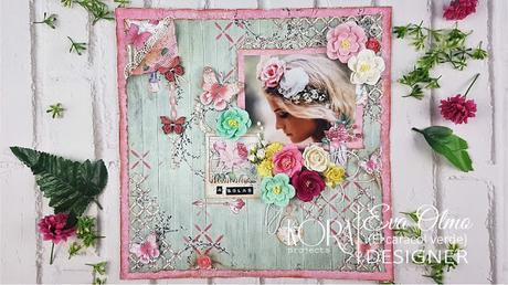 Tutorial scrapbooking: Layout con Kora Projects Tutorial scrapbooking: Layout con Kora Projects