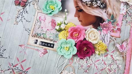 Tutorial scrapbooking: Layout con Kora Projects Tutorial scrapbooking: Layout con Kora Projects
