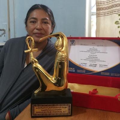 ÁNGELES CRUZ, MEXICANA, GANA PREMIO A MEJOR CORTOMETRAJE EN EGIPTO