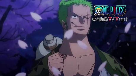 El anime ''One Piece: arco de Wano Kuni'', en video promocional