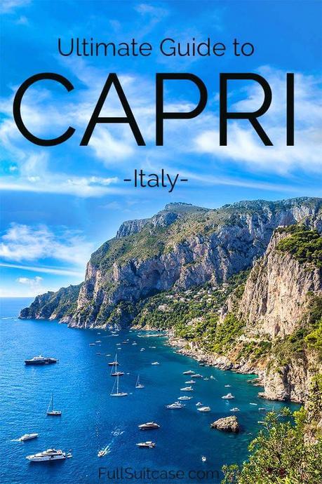  ▷ Cosas que hacer en Capri (y consejos para su visita)