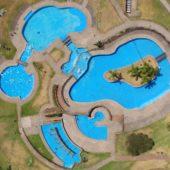 Vista aérea del Parque Acuático