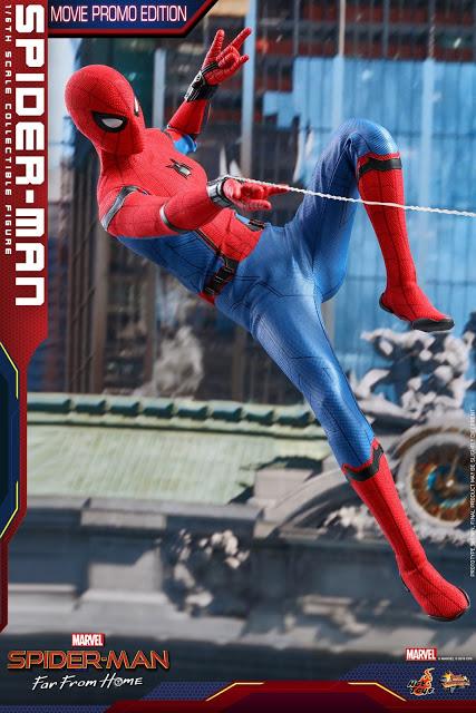 Esta es la figura de Hot Toys para ‘Spider-Man: Far From Home’