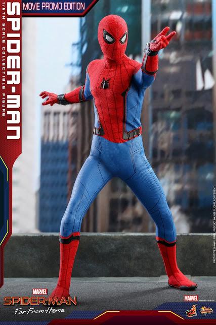 Esta es la figura de Hot Toys para ‘Spider-Man: Far From Home’