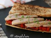 Bocata ventresca pimientos