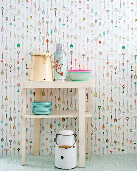 papel para decorar pared