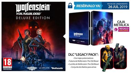 GAME desvela sus incentivos de reserva para Wolfenstein: Youngblood