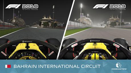 F1 2019 compara los circuitos nocturnos de Baréin y Singapur con entregas anteriores F1 2019 compara los circuitos nocturnos de Baréin y Singapur con entregas anteriores