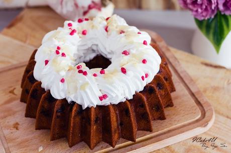 Pastel de Limón y Arándanos con Merengue Italiano