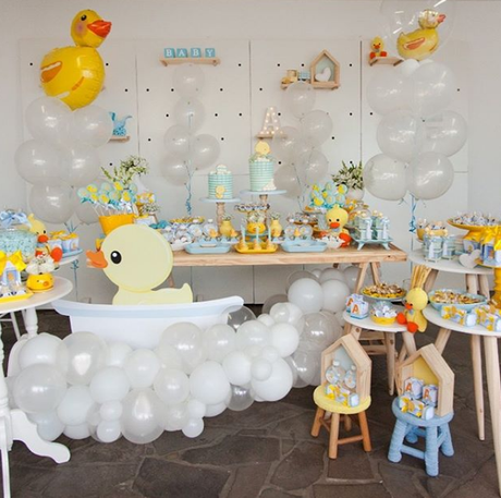 Un Patito en tu Baby Shower a la hora del baño