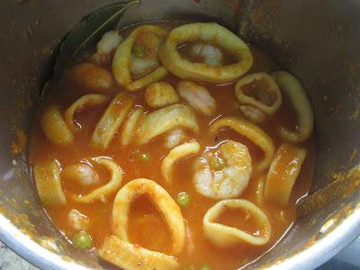 Calamares a la marinera Thermomix