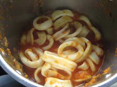 Calamares a la marinera Thermomix