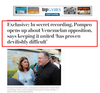 Pompeo audio filtrado: 