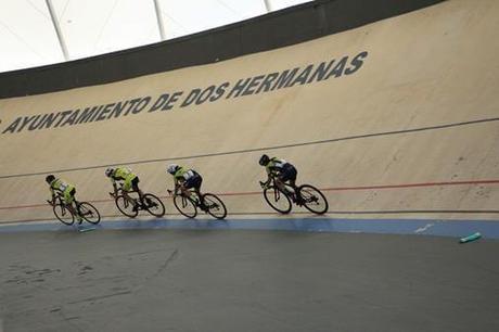 Disputada la primera jornada de ciclismo en pista Ciudad de Dos Hermanas
