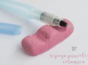 DIY: Reposa pinceles ceramica
