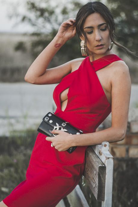 vestido rojo