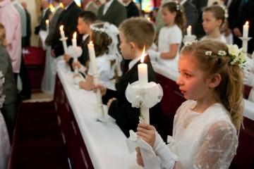 La primera comunión de los niños: ¿fiesta social o espiritual?