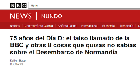 CURIOSIDADES SOBRE EL DÍA D (DESEMBARCO DE NORMANDÍA)