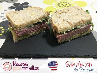 Sándwich de Pastrami