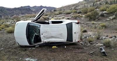 Siniestro vial en cercanías de Andacollo