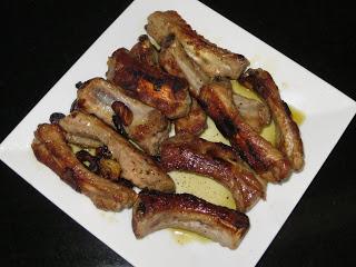 COSTILLAS AL AJILLO