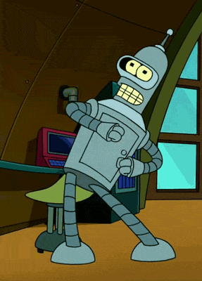 happy bender dancing