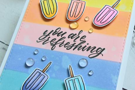 Summer Card + SSS Rest and Refresh Blog HOp