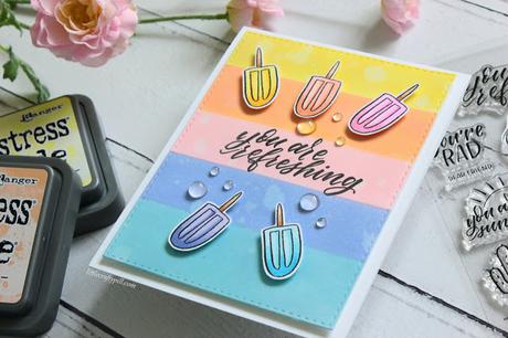 Summer Card + SSS Rest and Refresh Blog HOp
