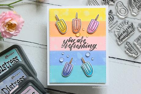 Summer Card + SSS Rest and Refresh Blog HOp