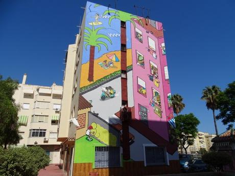 Estepona y la ruta de los murales, mucho más que playas y toboganes.