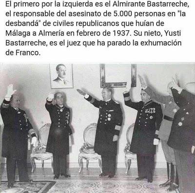 Un Tribunal Supremo plagado de franquistas y, en el Mediterráneo, “crímenes de lesa humanidad”.