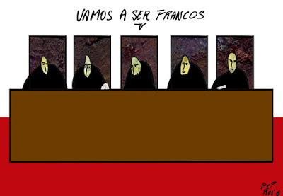 Un Tribunal Supremo plagado de franquistas y, en el Mediterráneo, “crímenes de lesa humanidad”.