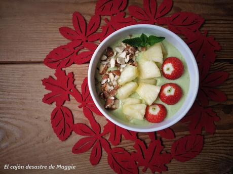 BATIDO VERDE EN BOL #CocinArte